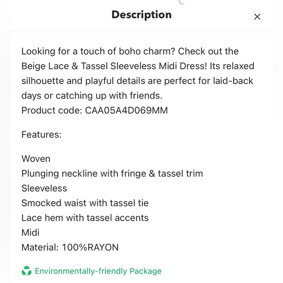 Crafter's Special: Lace Boho Maxi Dress - Picture 5 of 10